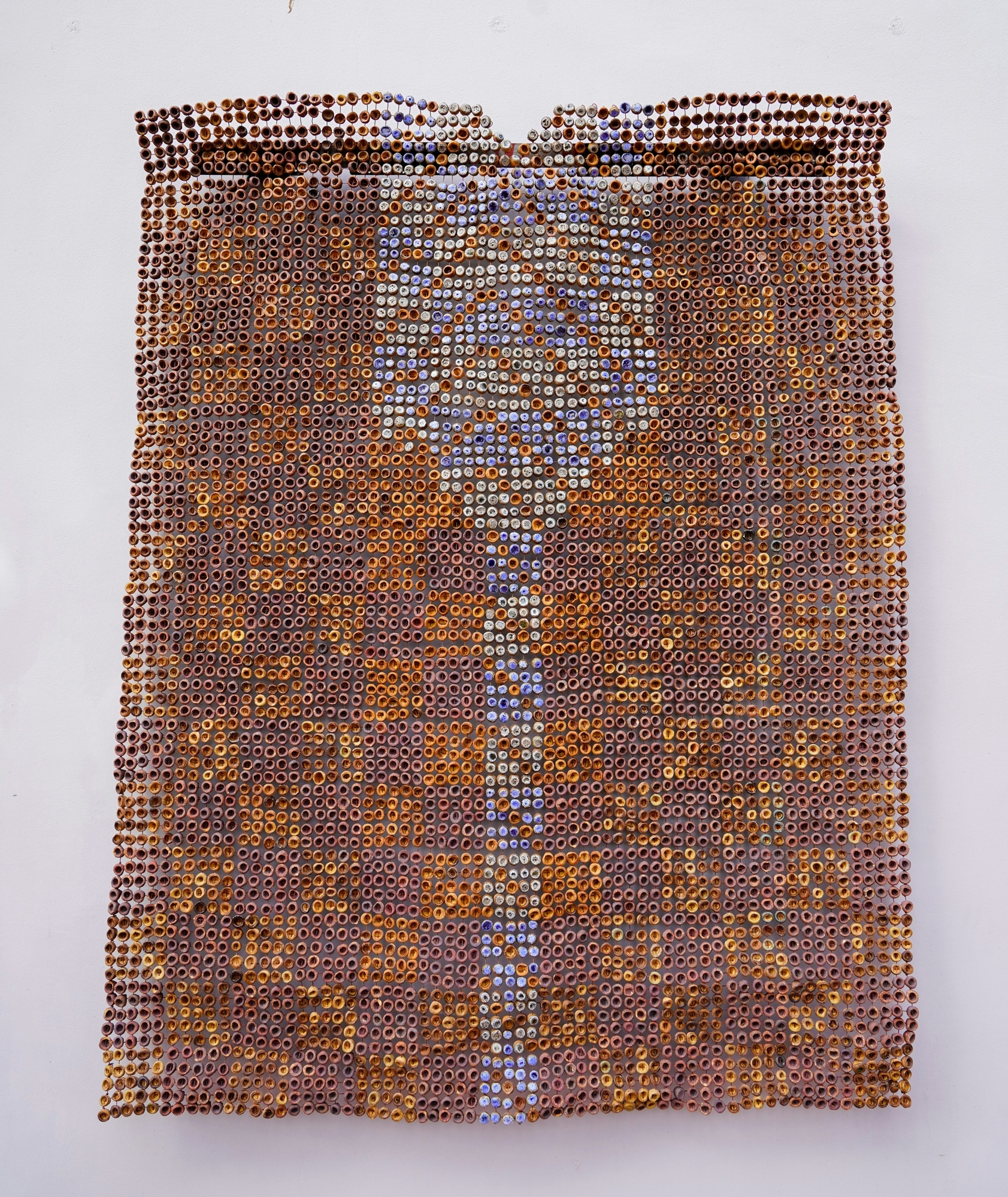Danshiki with Y-Shaped Embroidery